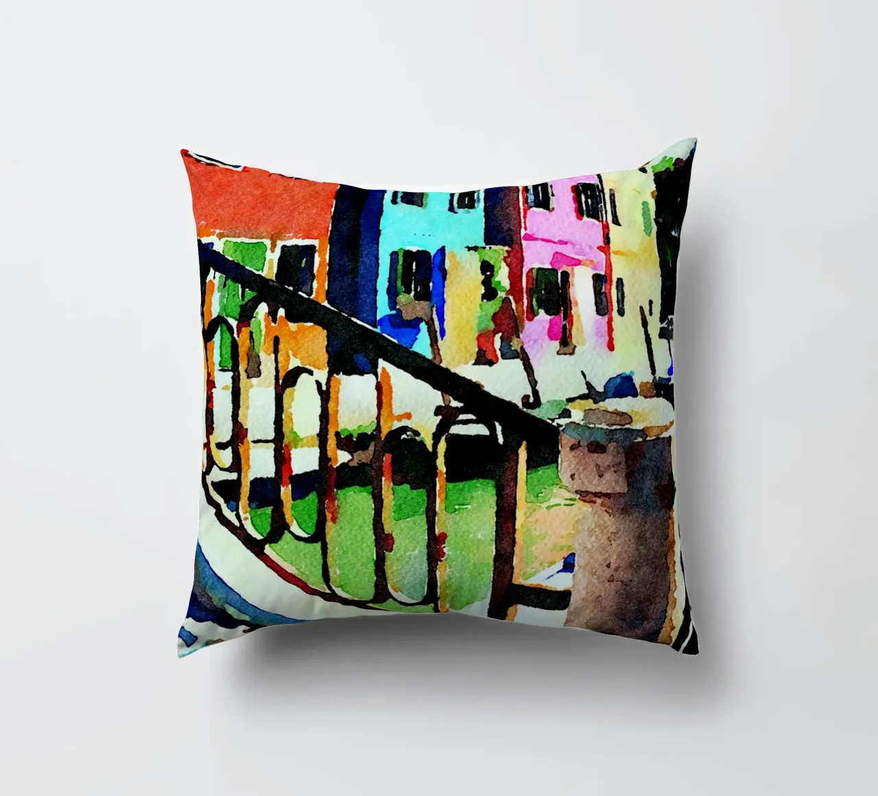 Burano cuscino da Massimo Frascogna