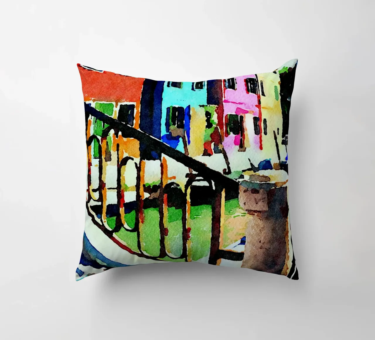Burano cuscino da Massimo Frascogna