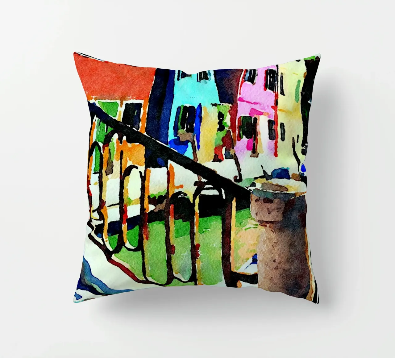 Burano cuscino da Massimo Frascogna