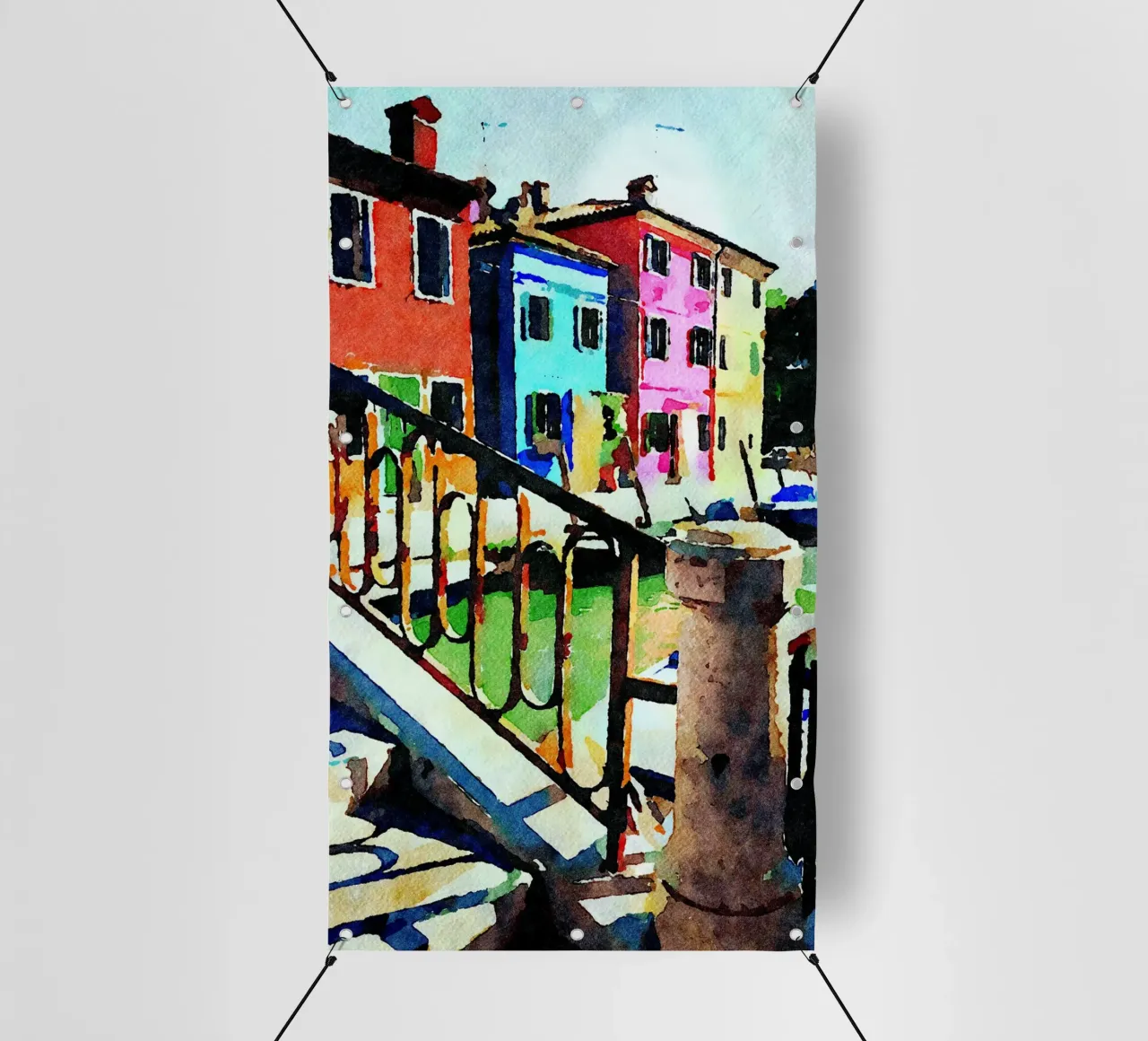 Burano telo in pvc da Massimo Frascogna