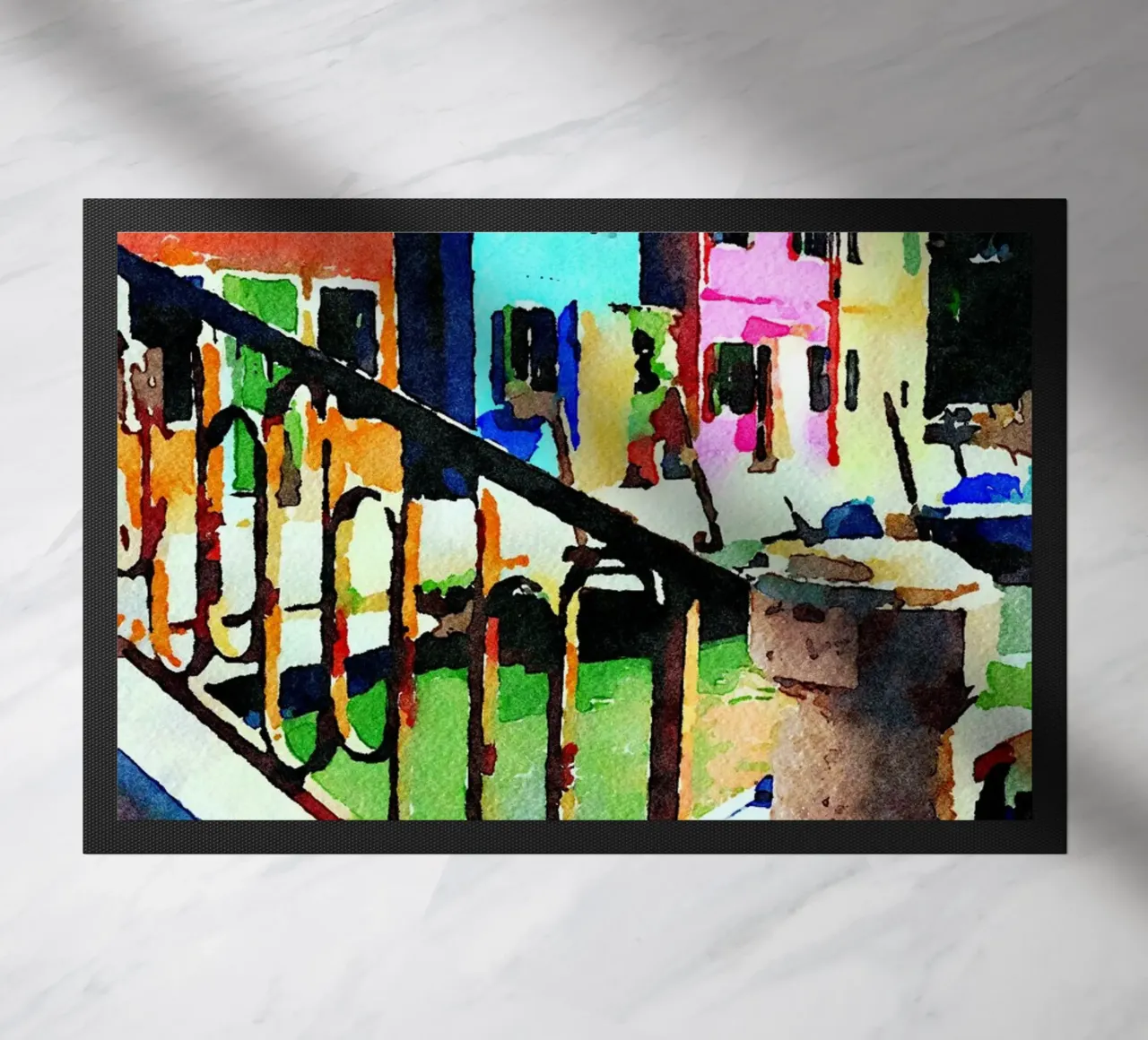 Burano deurmat van Massimo Frascogna