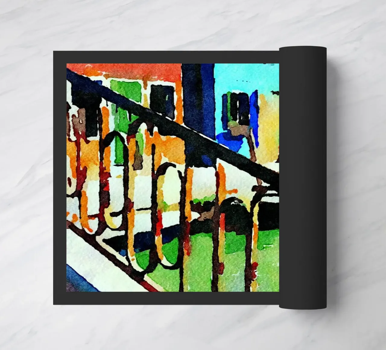 Burano deurmat van Massimo Frascogna