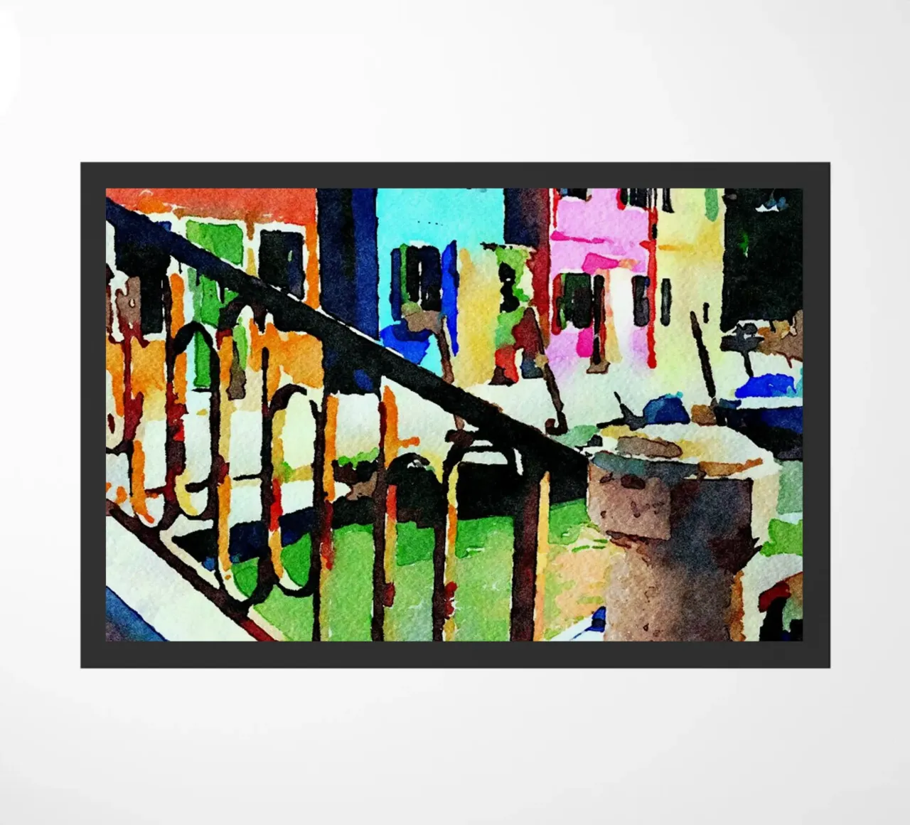 Burano deurmat van Massimo Frascogna