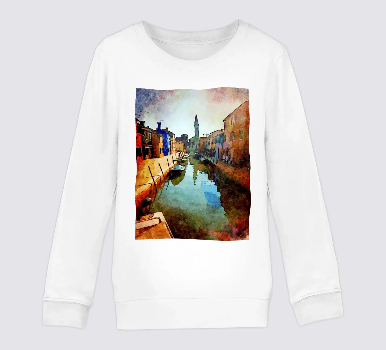 Burano felpa bambino da Massimo Frascogna