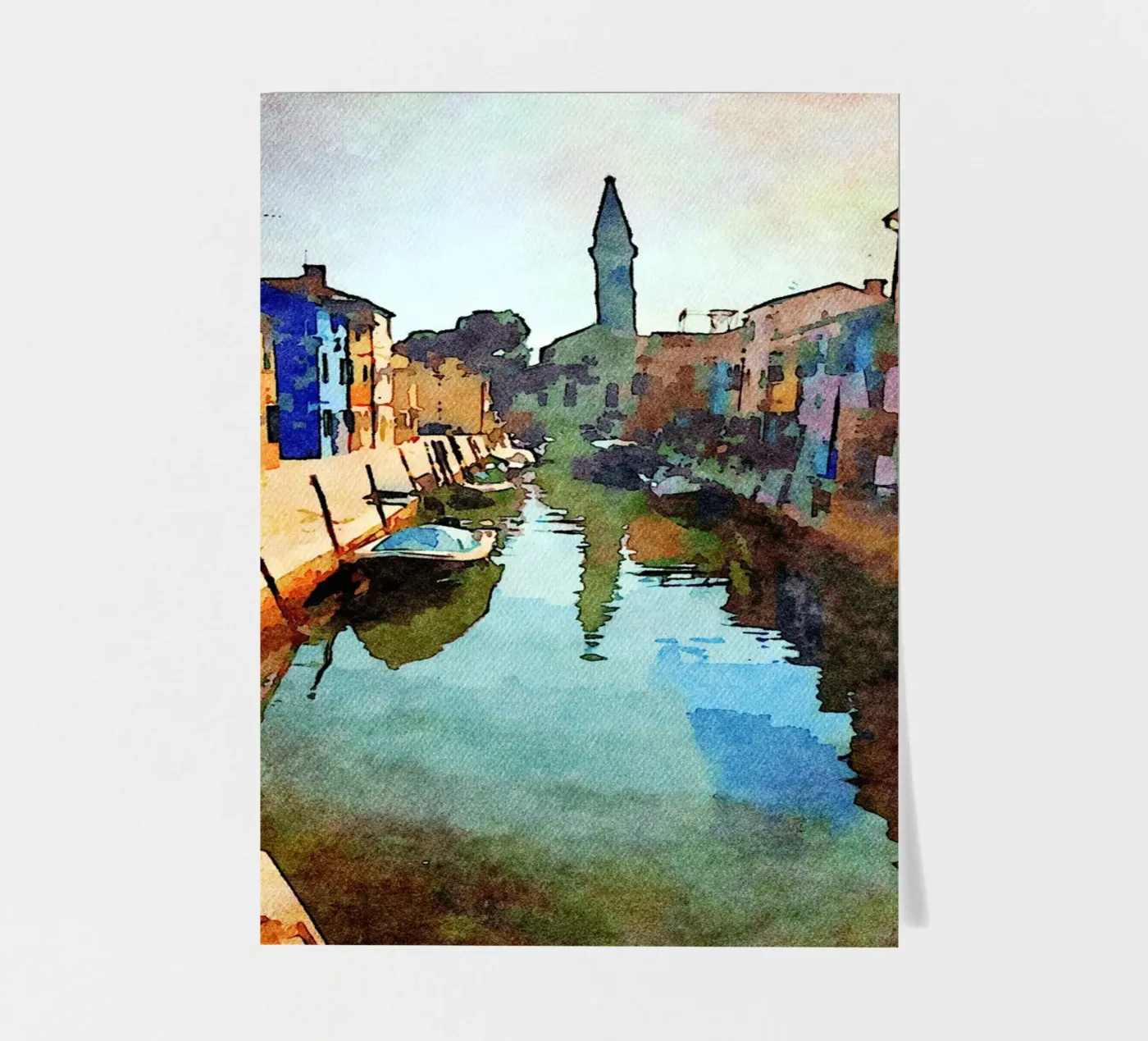 Burano sticker sheet by Massimo Frascogna