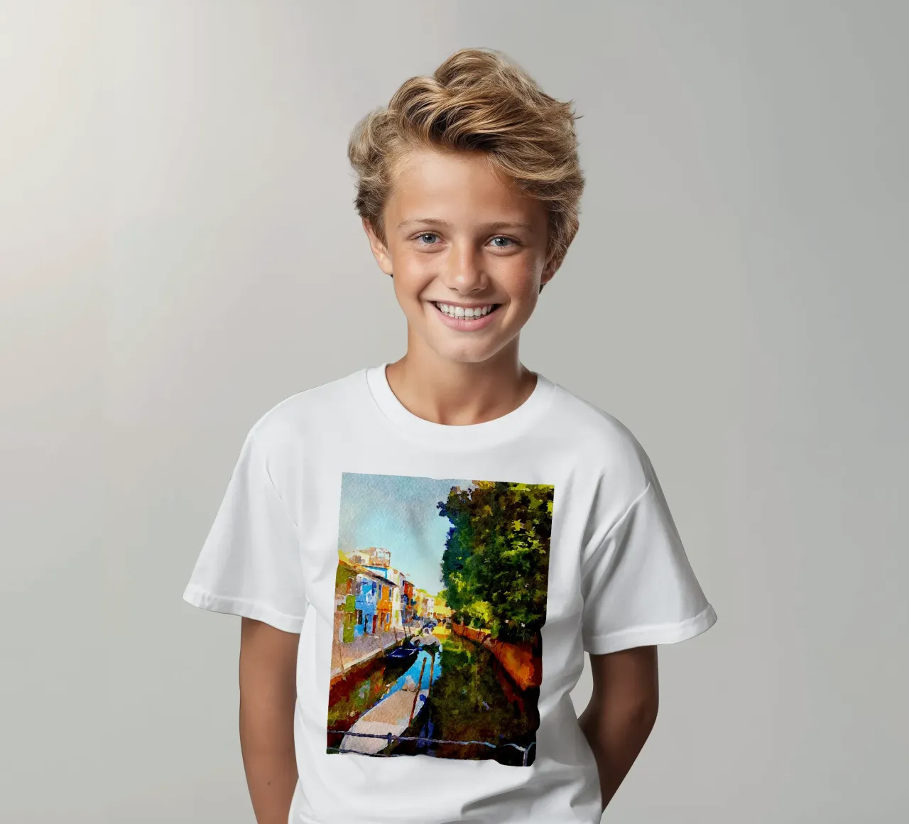 Murano t-shirt bambini da Massimo Frascogna