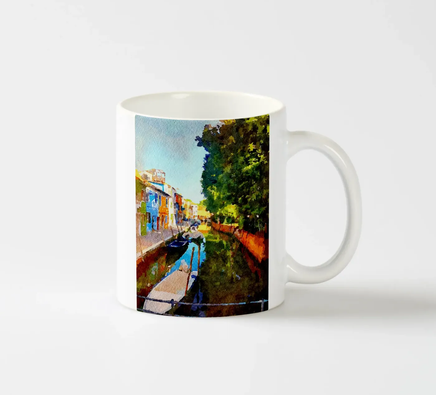 Murano ceramic mug by Massimo Frascogna