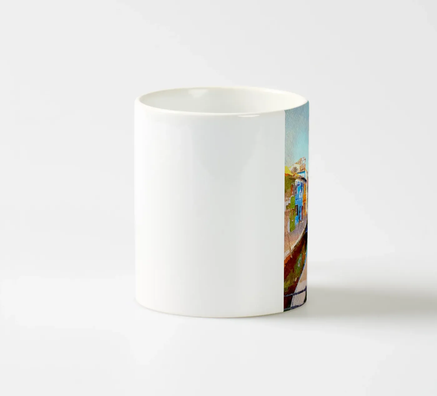 Murano ceramic mug by Massimo Frascogna