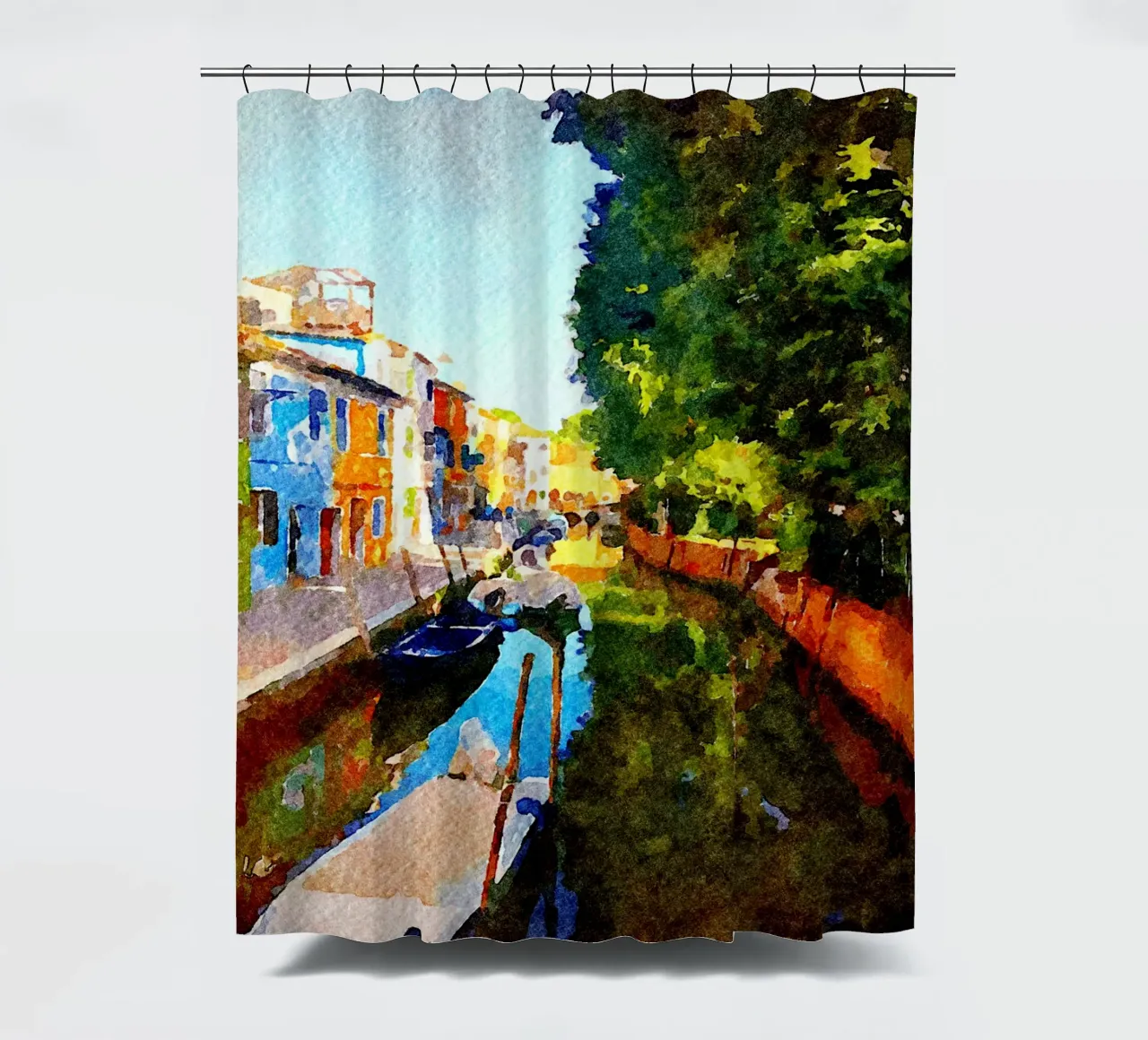Murano Duschvorhang von Massimo Frascogna