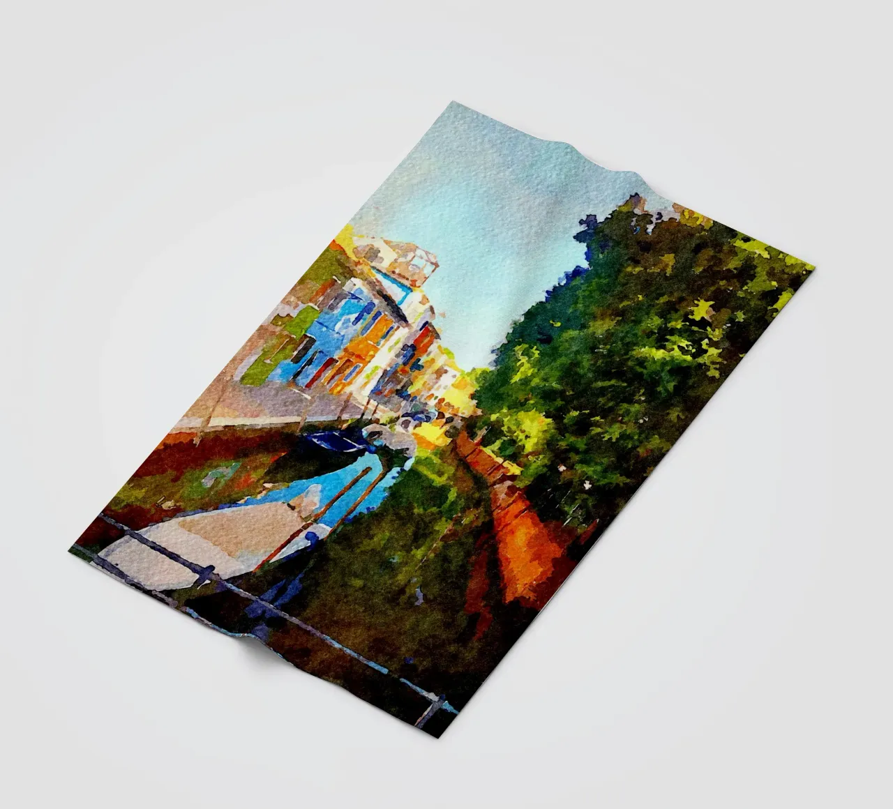 Murano Fleecedecke von Massimo Frascogna