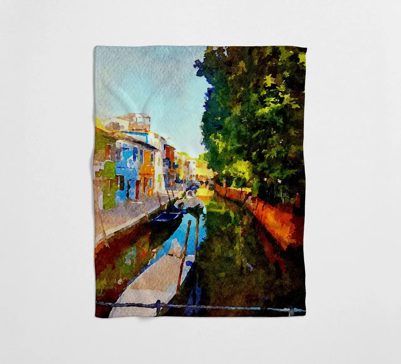 Murano Fleecedecke von Massimo Frascogna