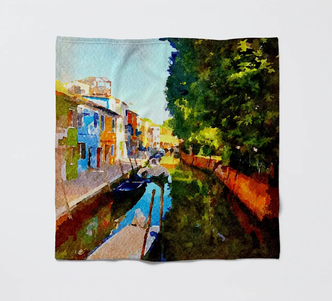 Murano Fleecedecke von Massimo Frascogna