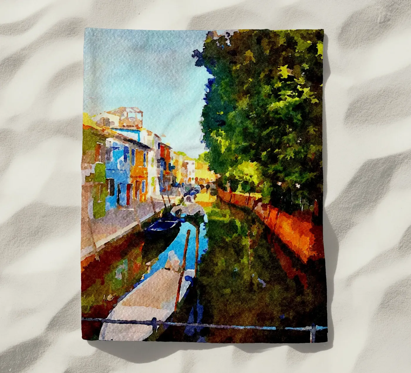 Murano strandhanddoek van Massimo Frascogna