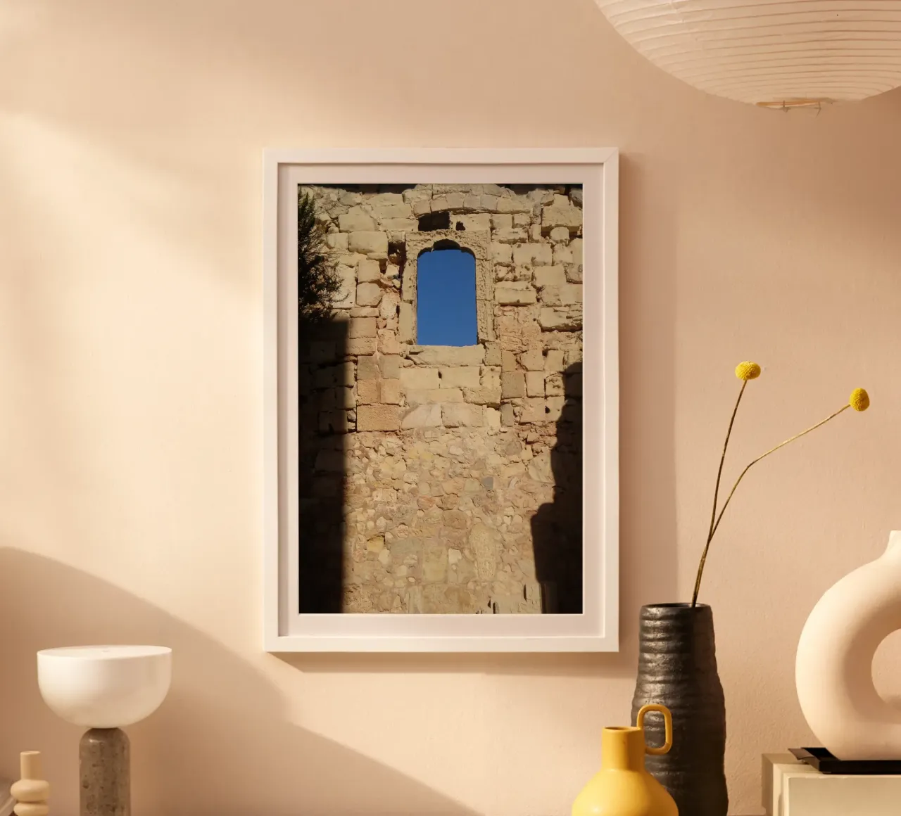 The window poster by Massimo Frascogna