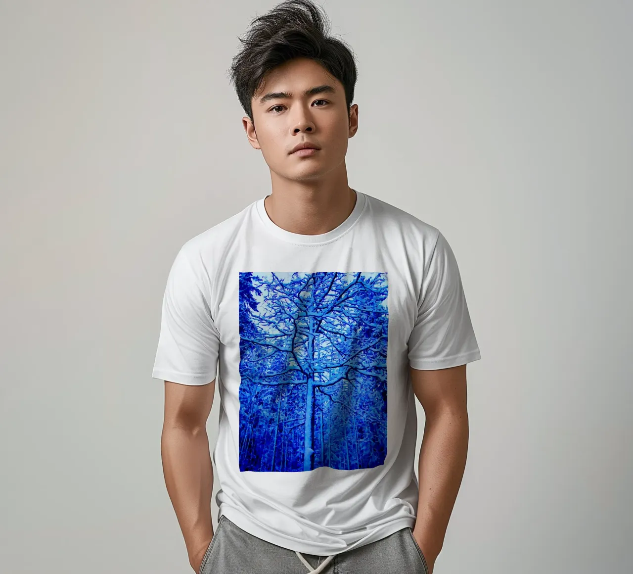 Albero invernale t-shirt da Massimo Frascogna