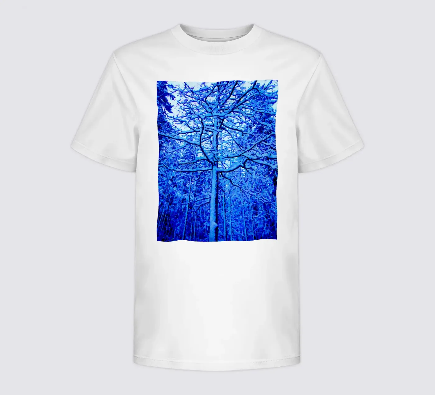Winterbaum Kinder T-Shirt von Massimo Frascogna