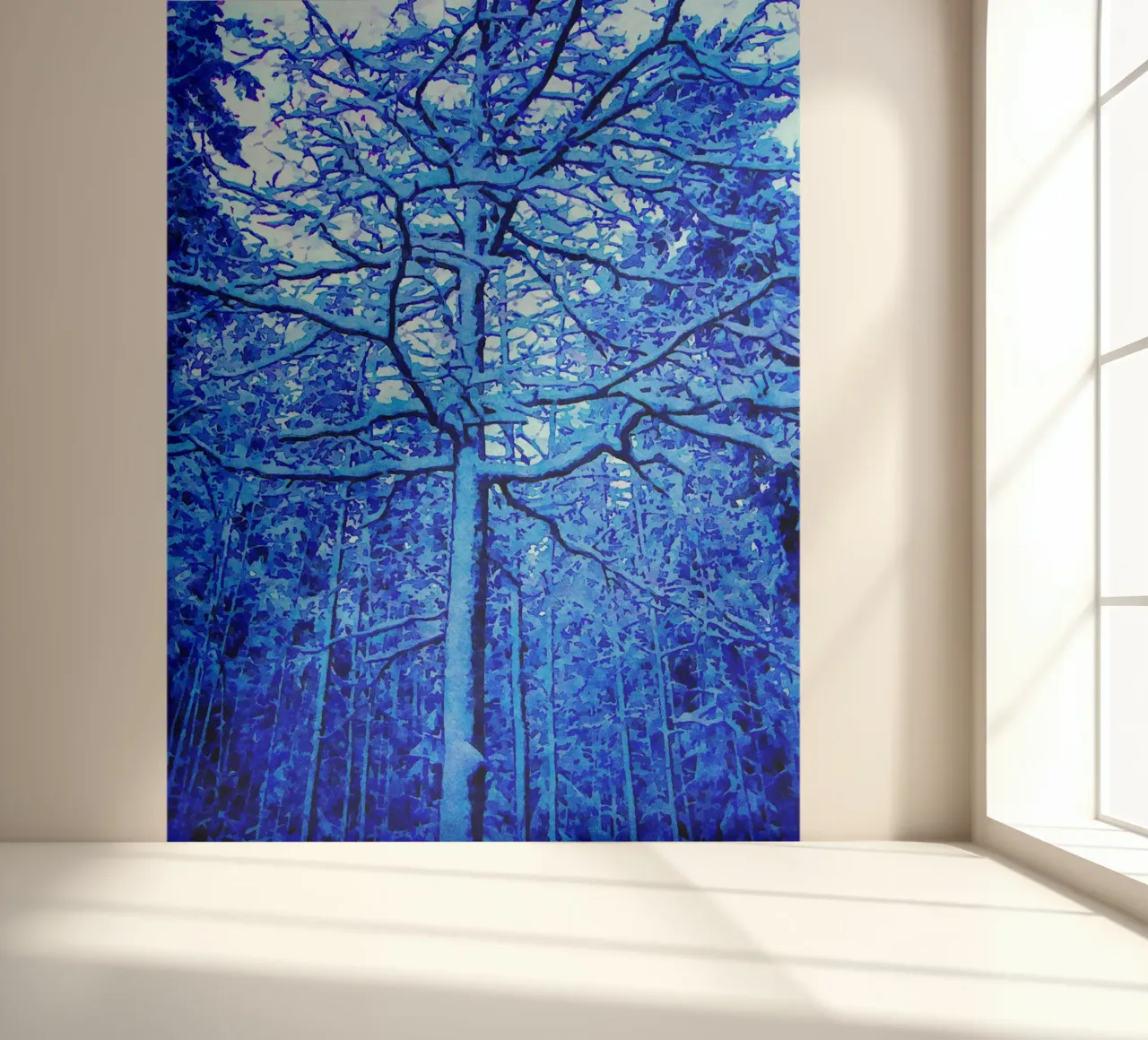Winter tree photo wallpaper by Massimo Frascogna