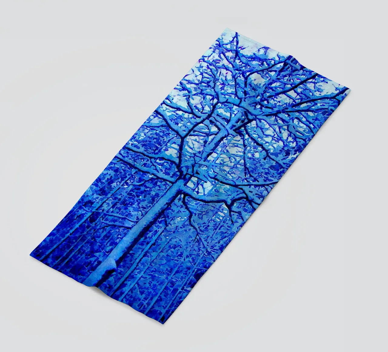 Albero invernale telo mare da Massimo Frascogna