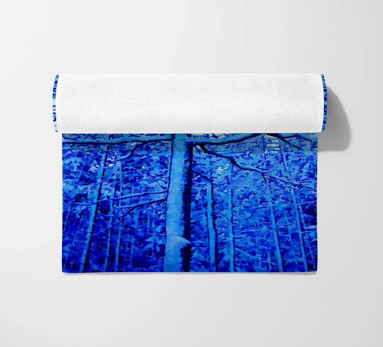 Albero invernale telo mare da Massimo Frascogna