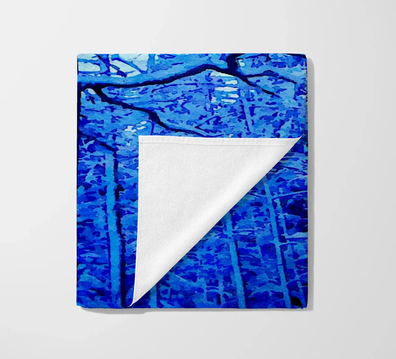 Albero invernale telo mare da Massimo Frascogna