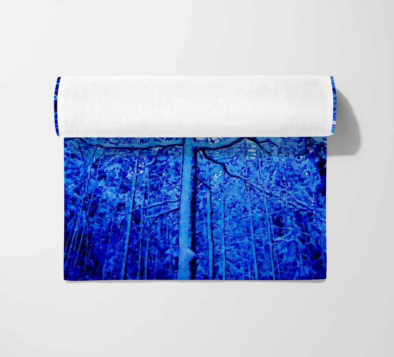 Albero invernale telo mare da Massimo Frascogna