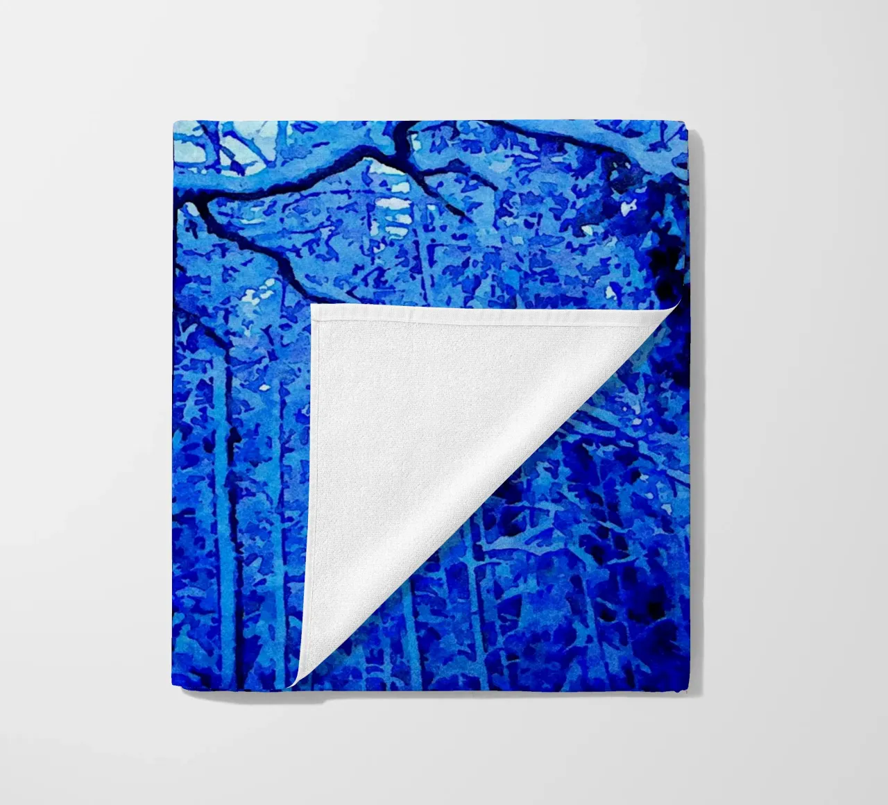 Albero invernale telo mare da Massimo Frascogna