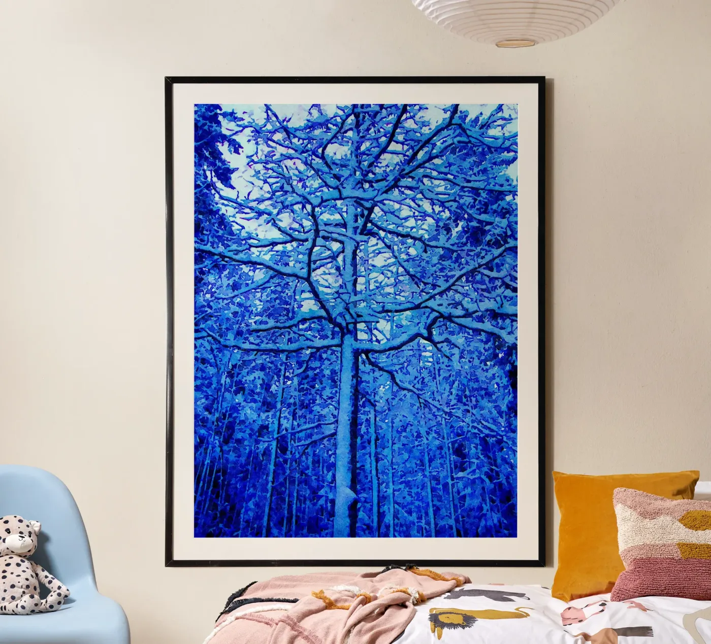 Albero invernale poster da Massimo Frascogna