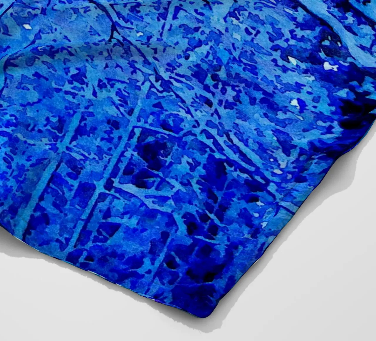 Winterbaum Fleecedecke von Massimo Frascogna