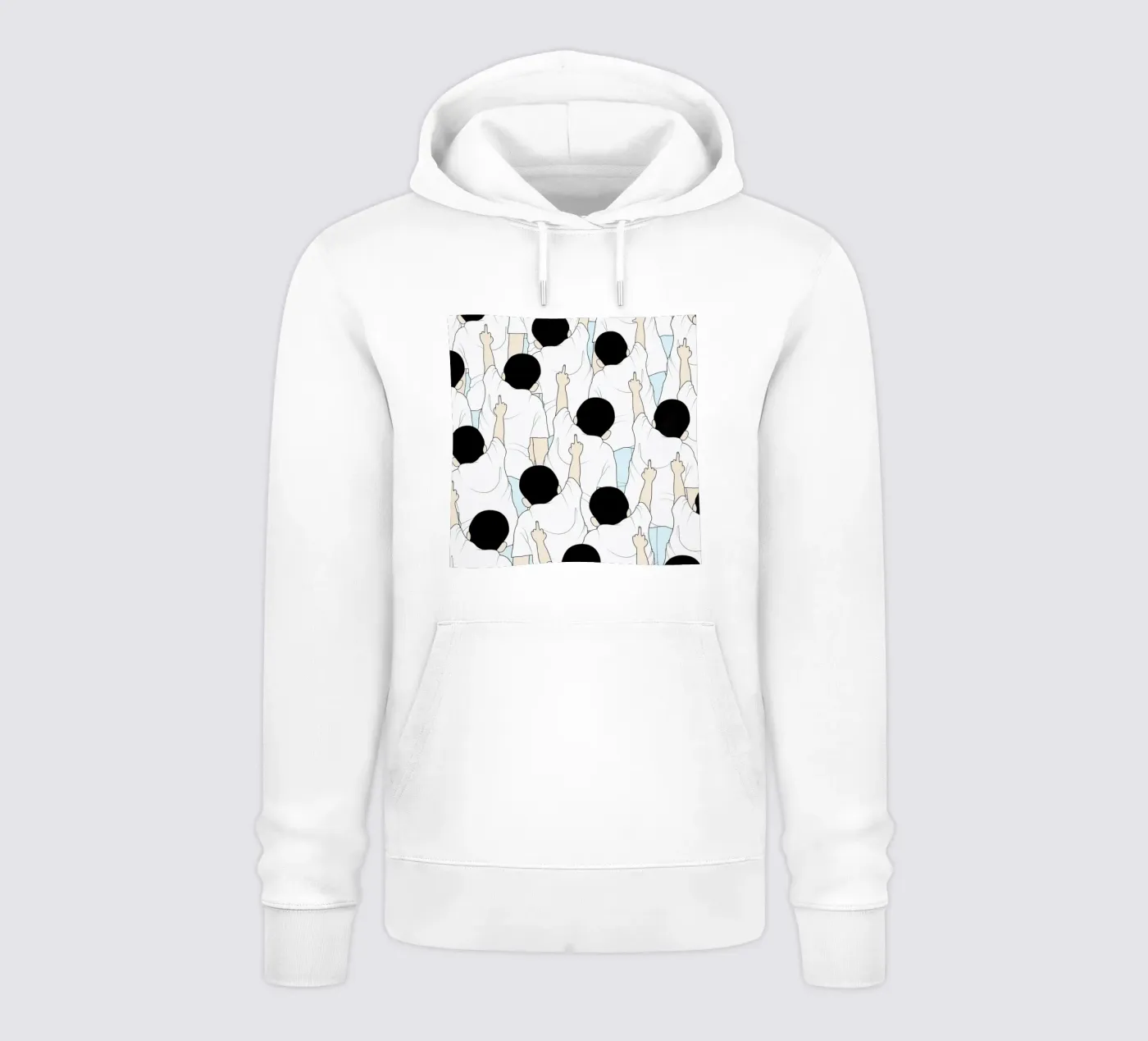 Protest hoodie by Ruei