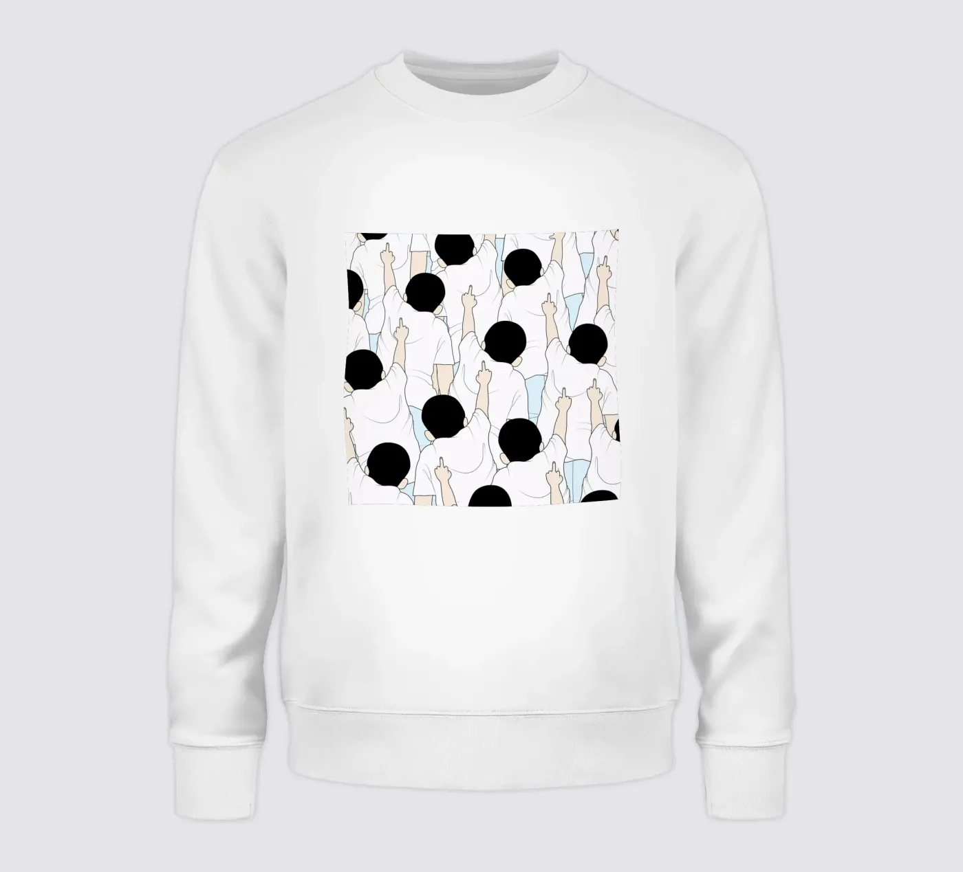 Protest sweatshirt van Ruei