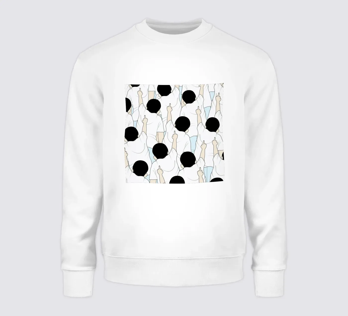 Protest sweatshirt by Ruei