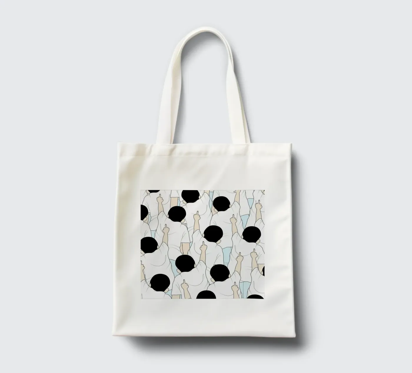 Protest tote bag by Ruei