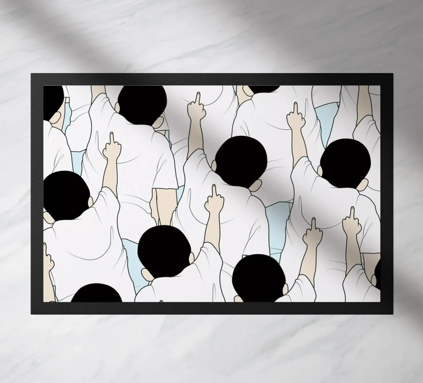 Protest Fußmatte von Ruei