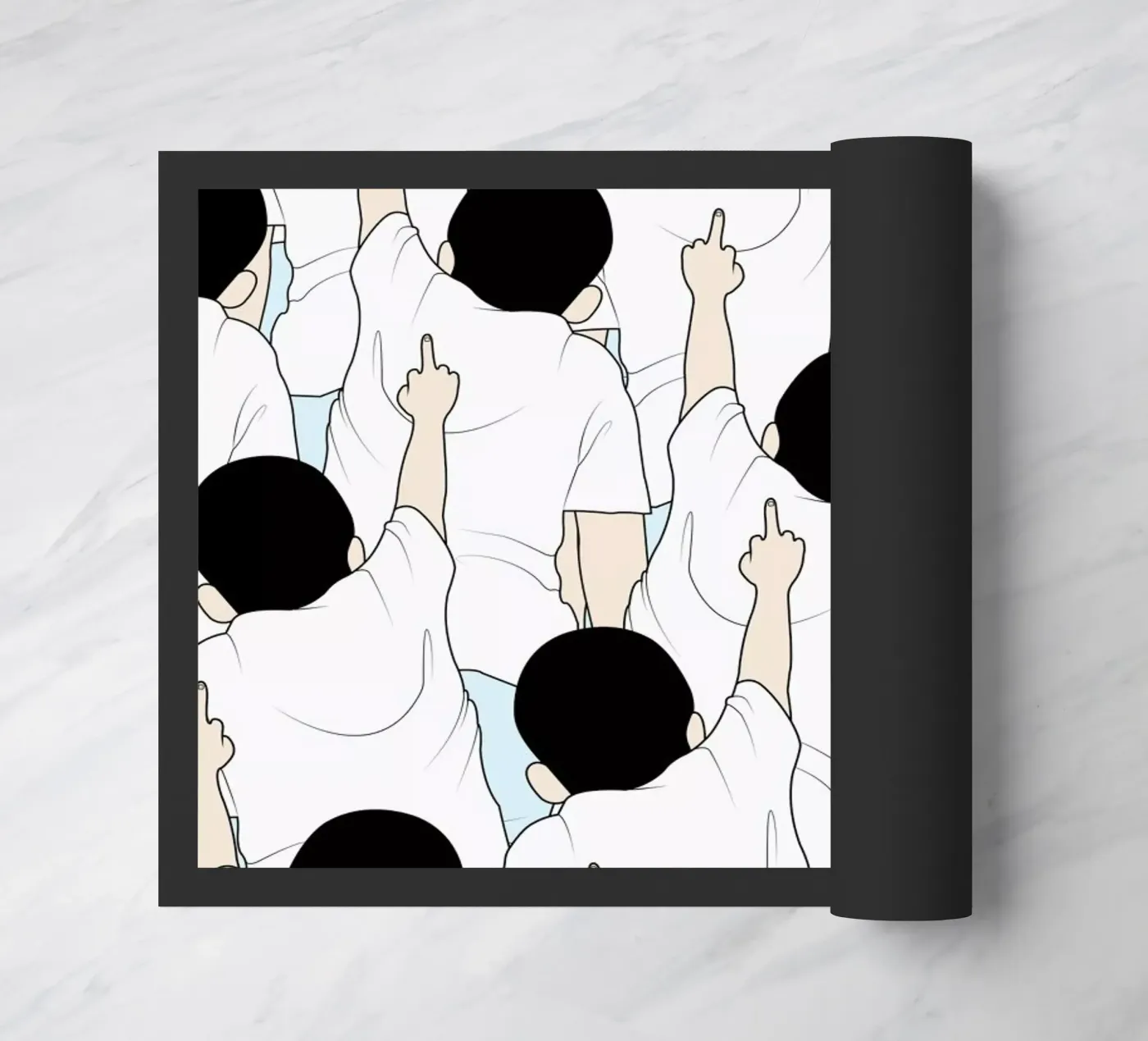 Protest Fußmatte von Ruei