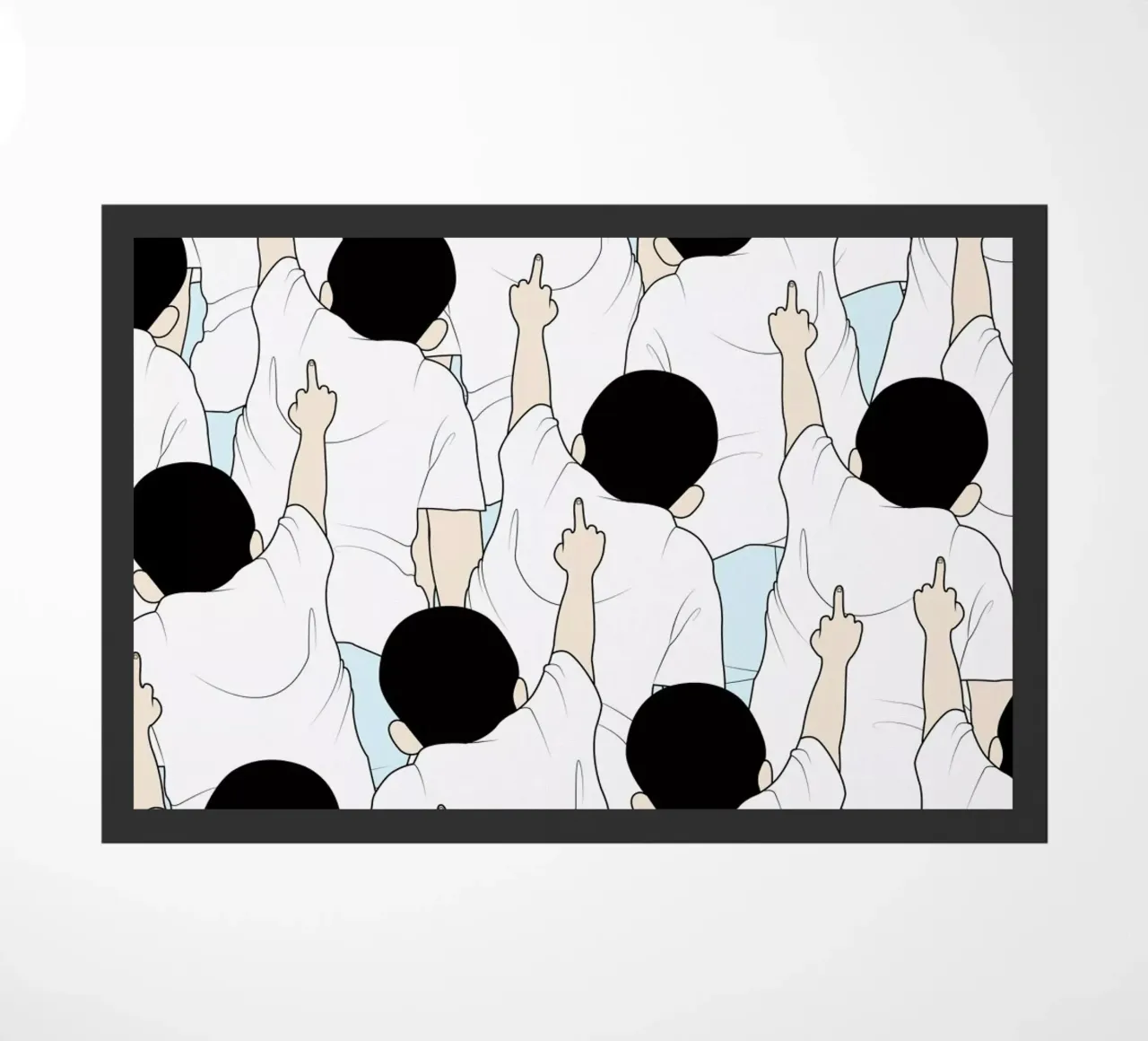 Protest zerbino da Ruei