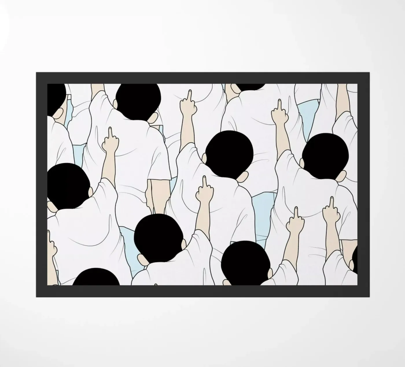 Protest Fußmatte von Ruei