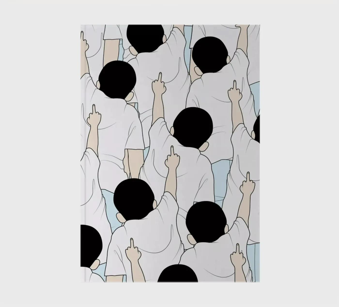 Protest notebook by Ruei