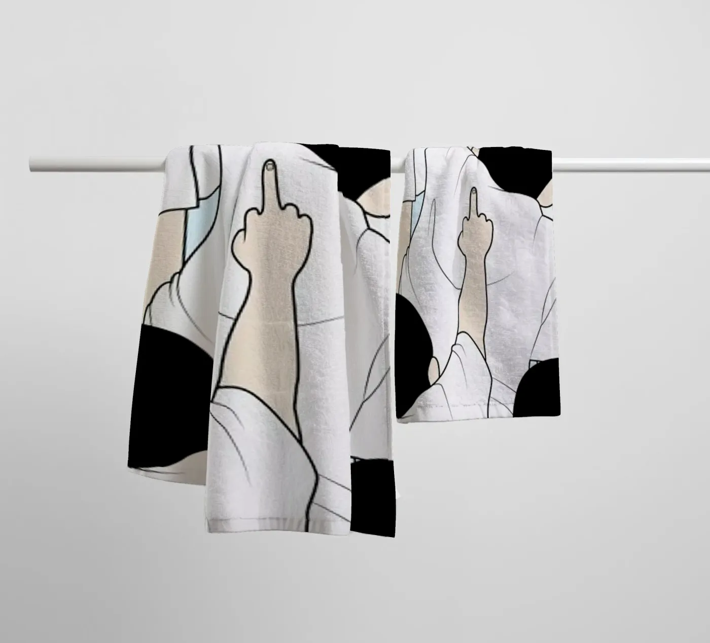 Protest badhanddoek van Ruei