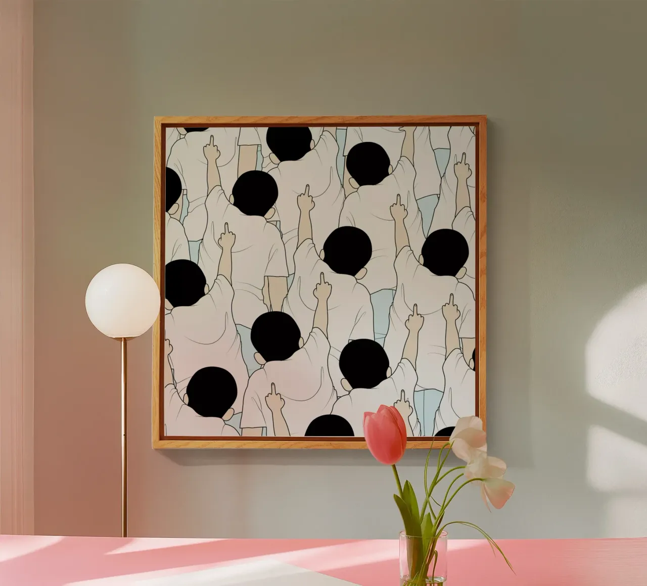 Protest plexiglass da Ruei