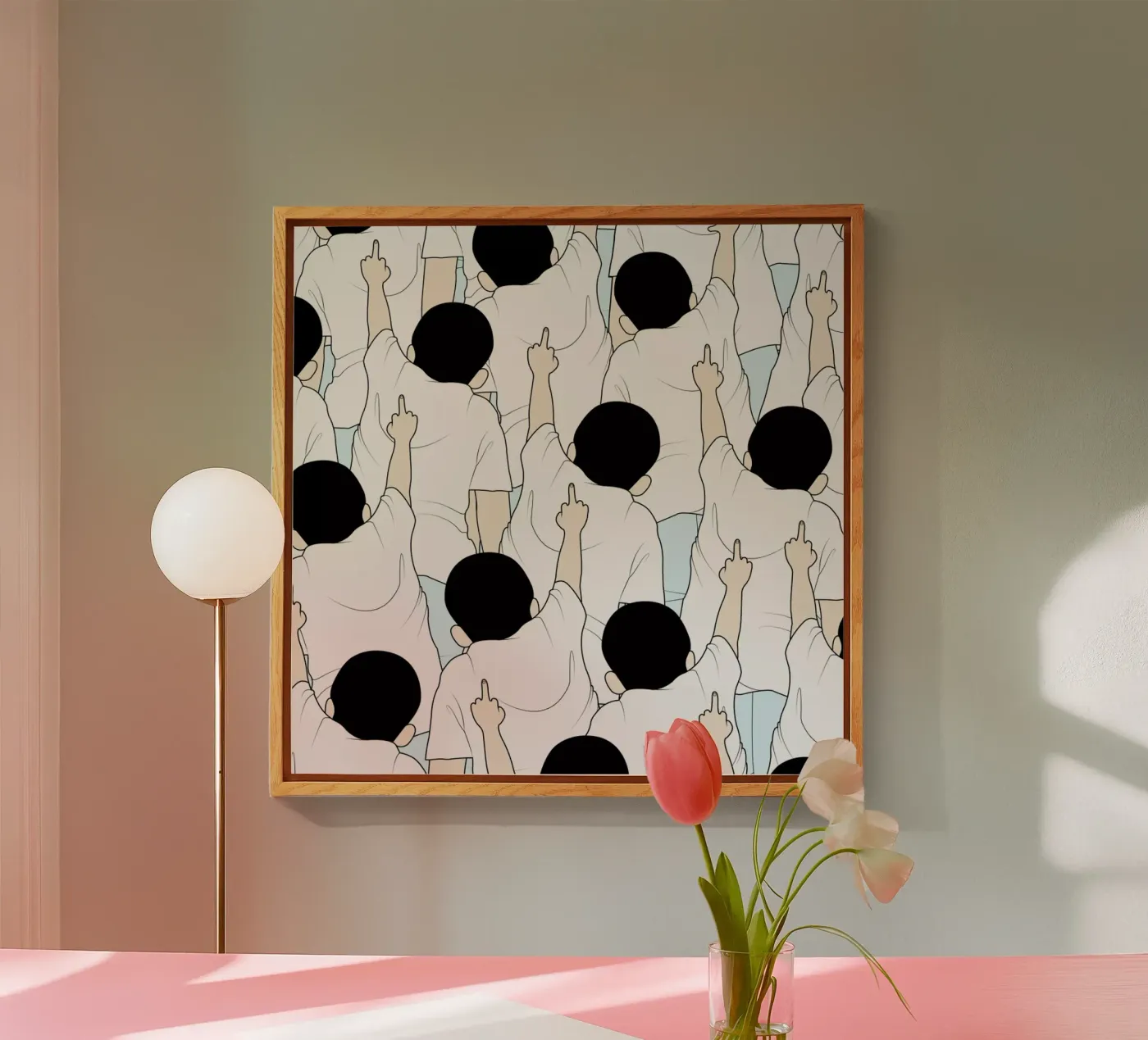 Protest plexiglas de Ruei