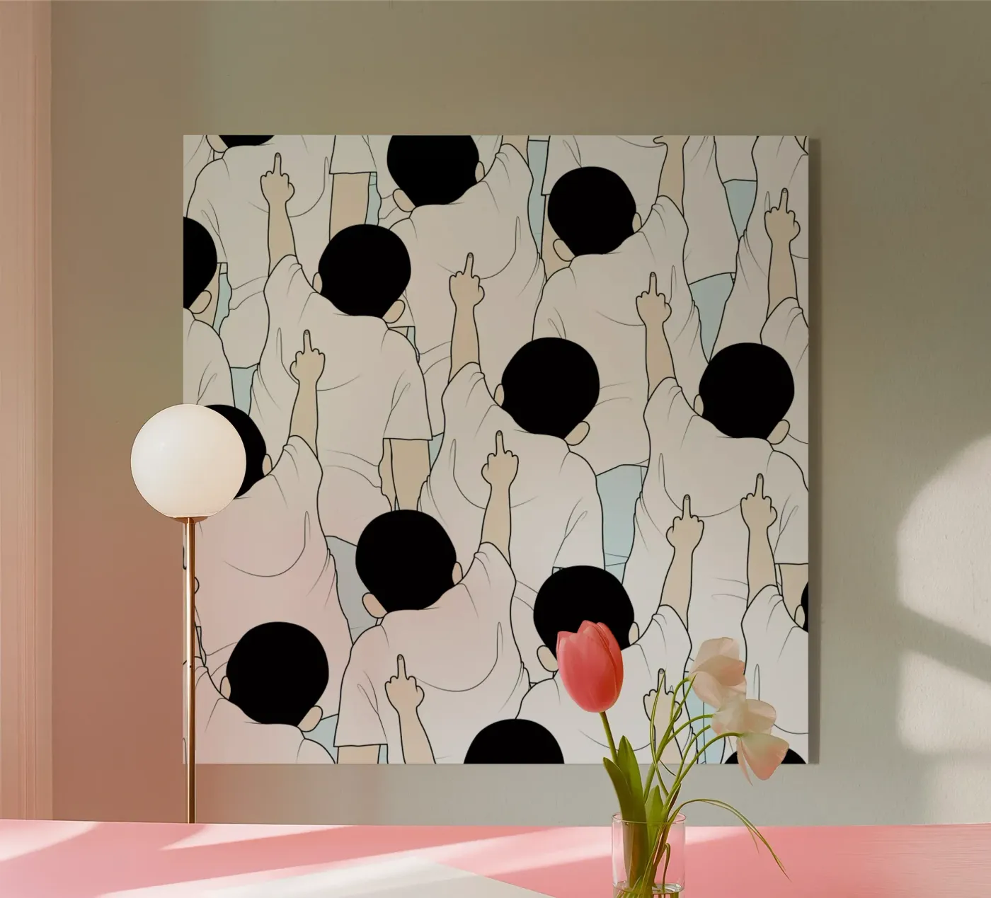 Protest plexiglas de Ruei