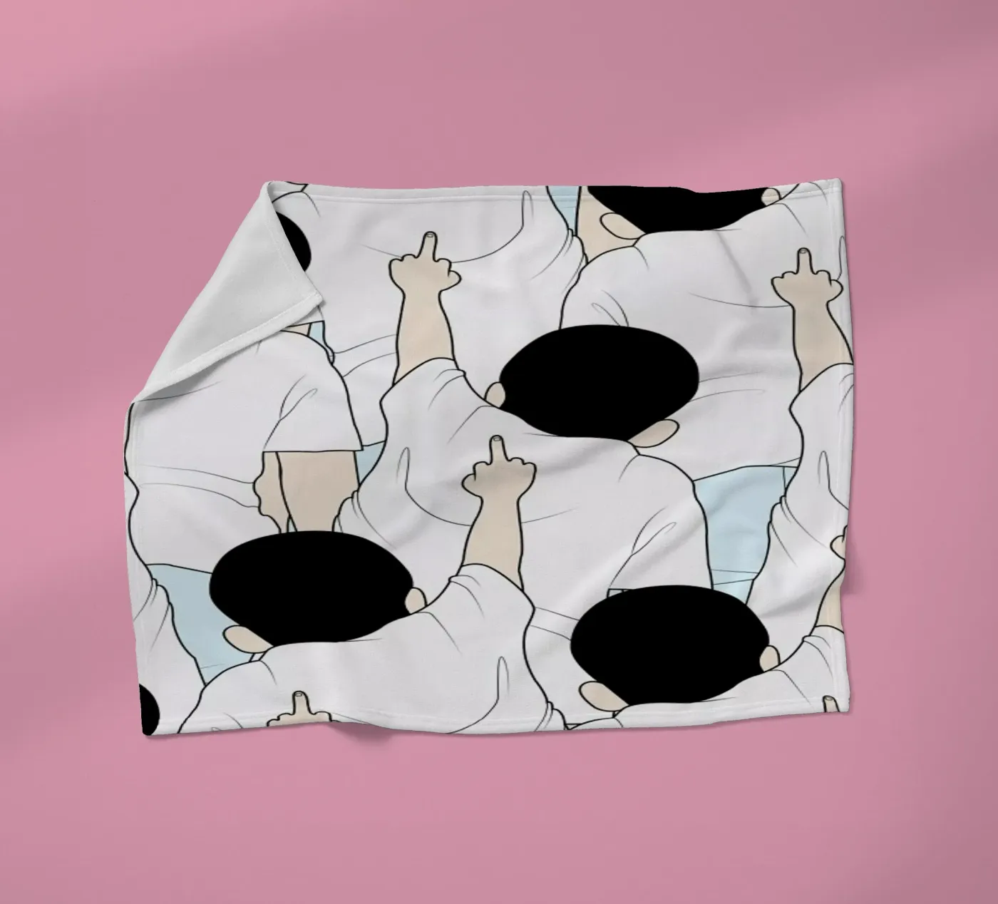 Protest fleece blanket by Ruei