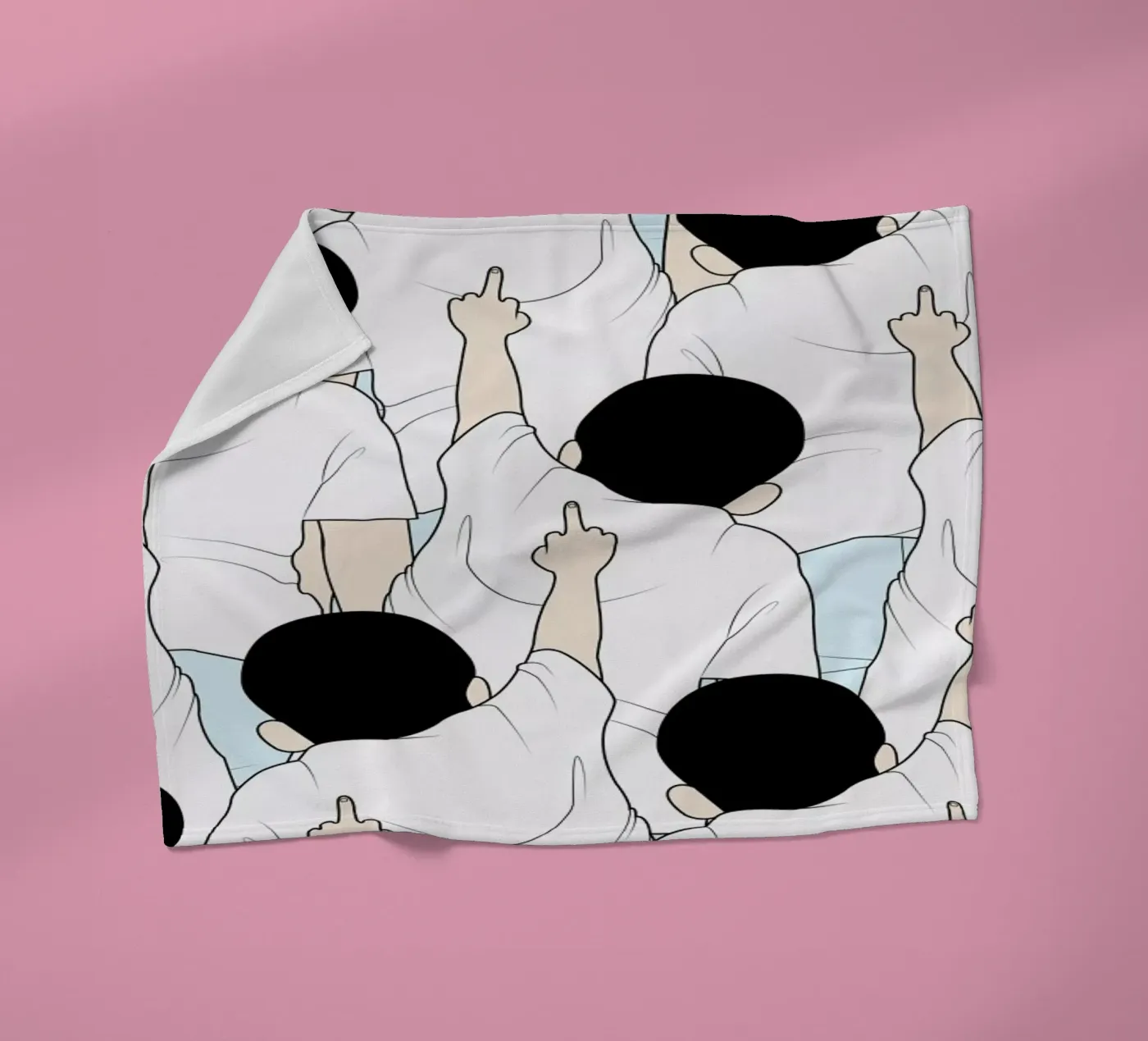 Protest fleecedeken van Ruei