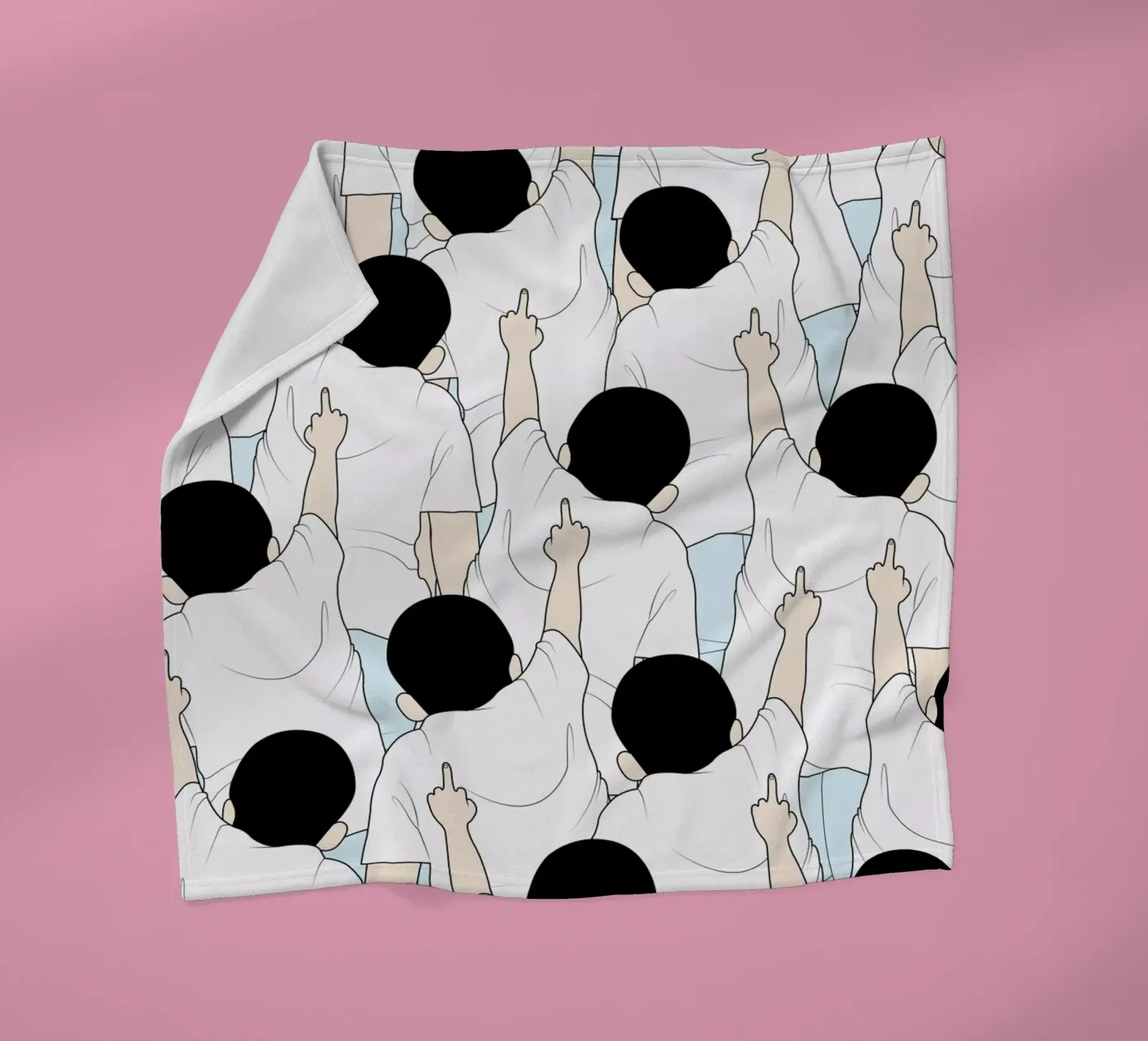 Protest fleecedeken van Ruei