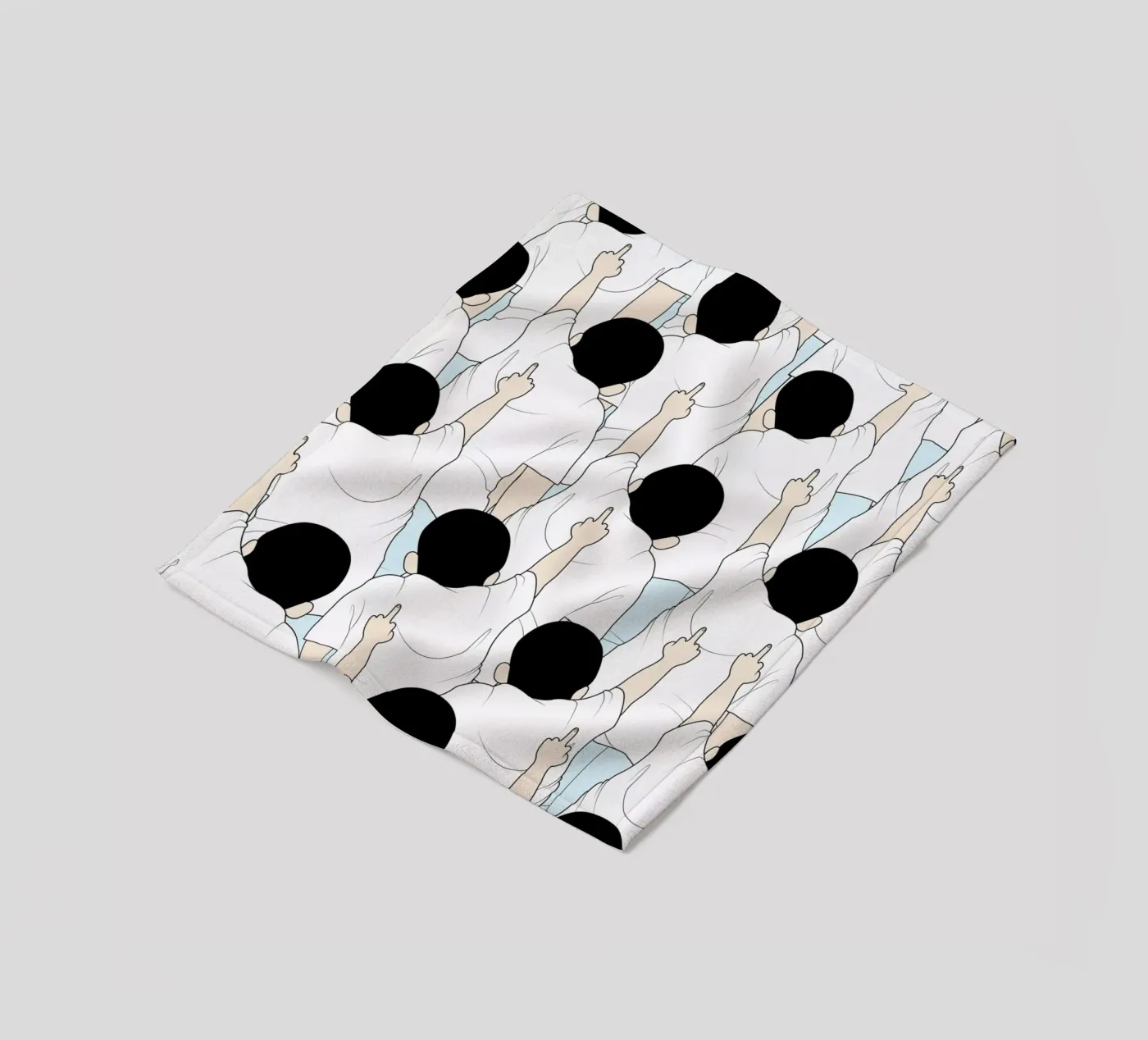 Protest fleece blanket by Ruei