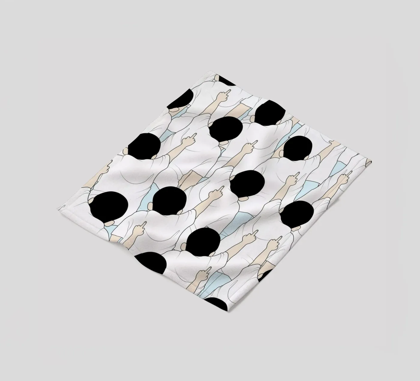 Protest fleecedeken van Ruei