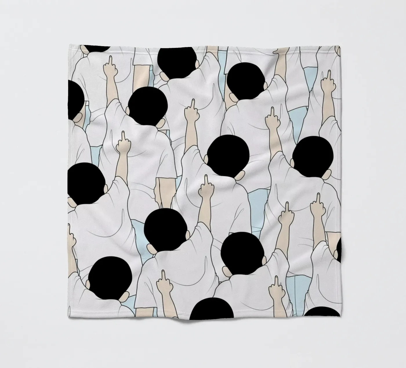Protest fleece blanket by Ruei