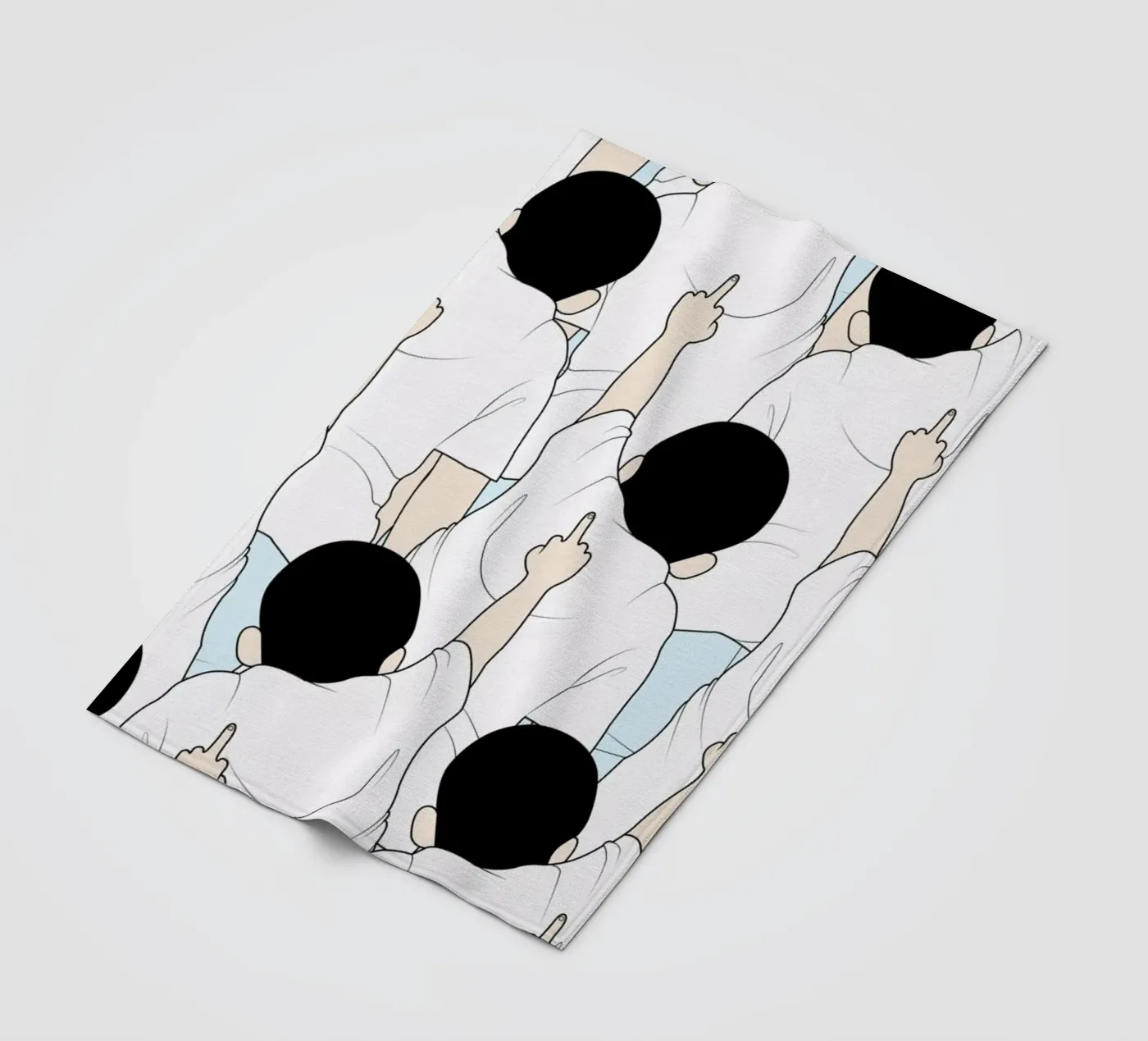 Protest fleecedeken van Ruei