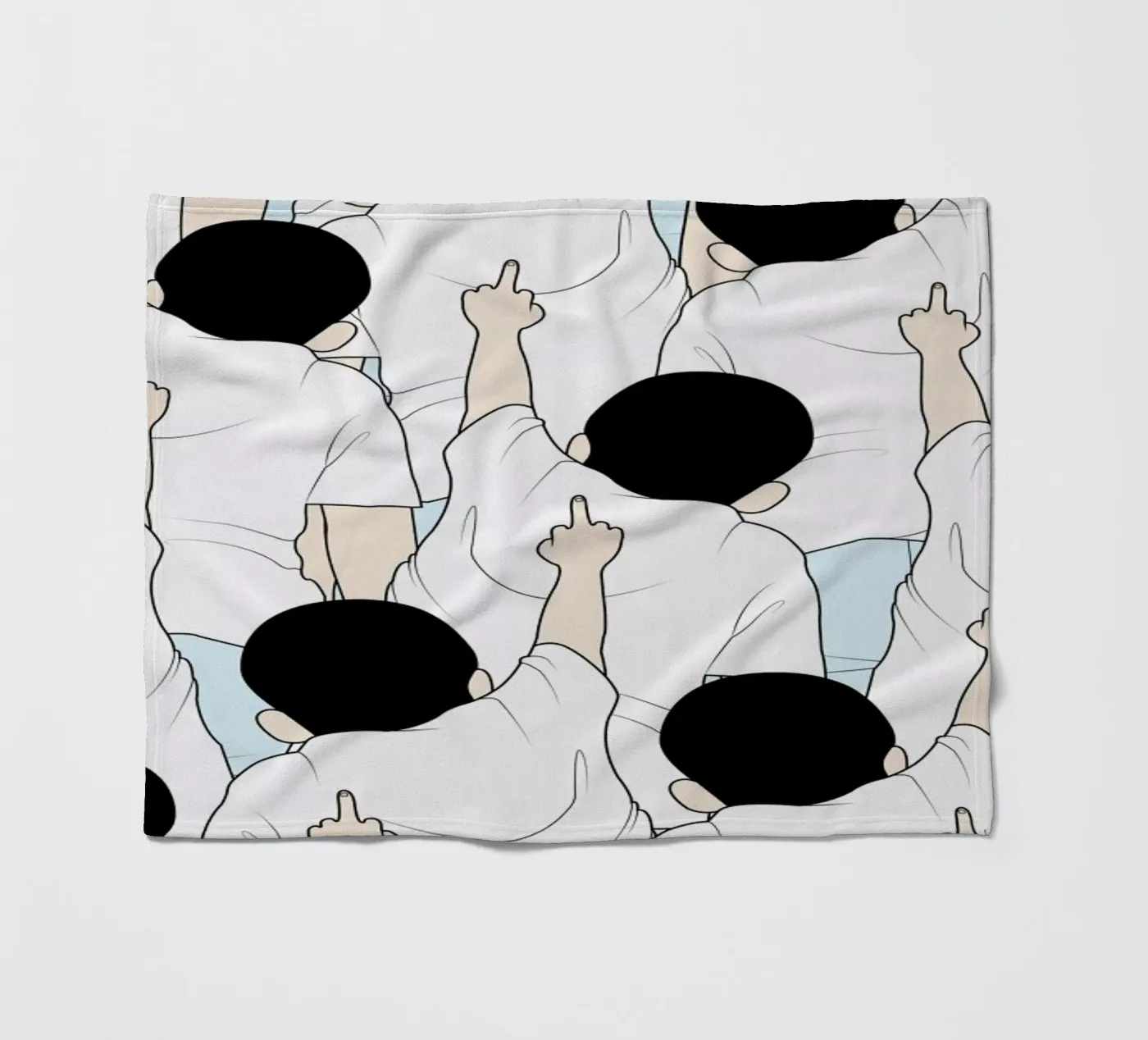 Protest fleece blanket by Ruei