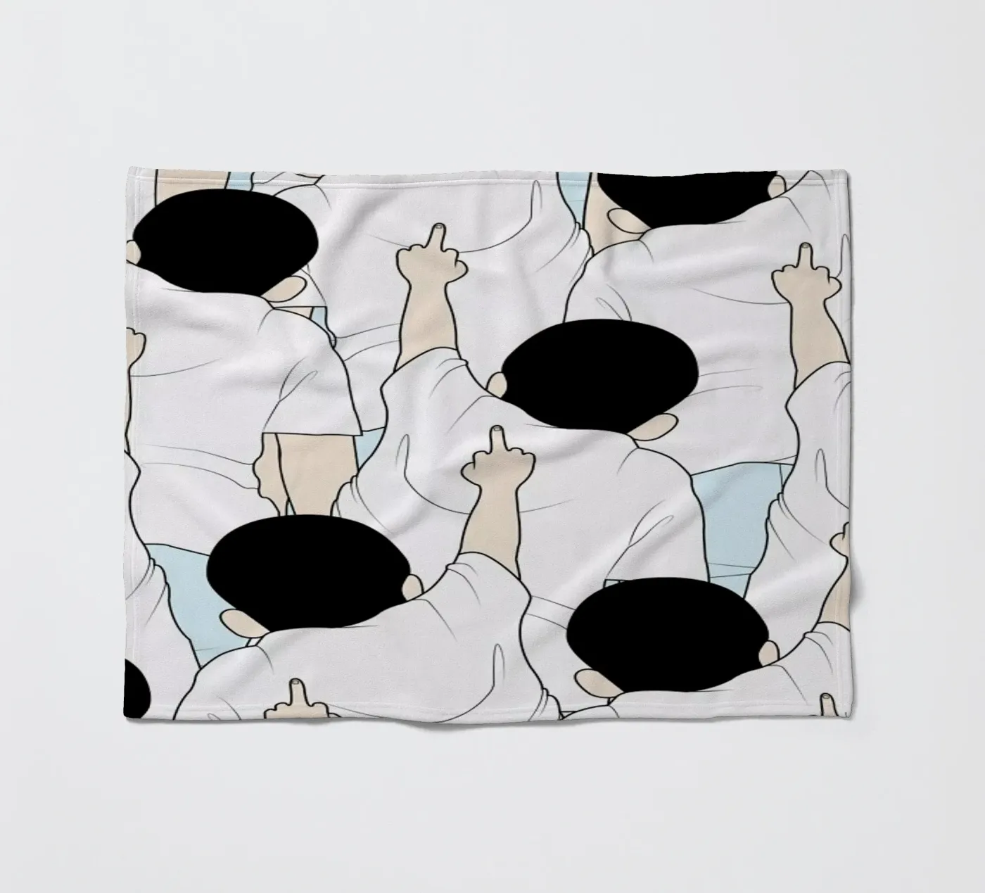 Protest fleecedeken van Ruei